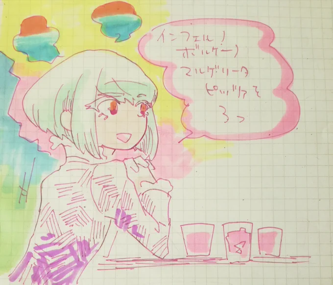 【ラクガキ】１度で注文言えるリオくん【ぷろめあ】 
