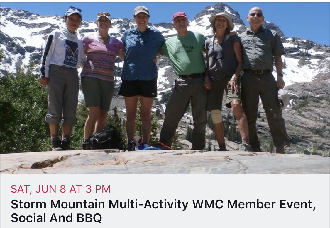 WasatchMtClub's tweet photo. WMC members BBQ. For details, follow this link- https://t.co/bqPH6EHGom https://t.co/AFpriuKeKj