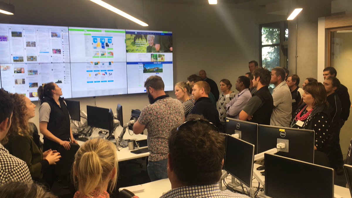 The next generation checks out the coms room <a href="/Fonterra/">Fonterra</a>