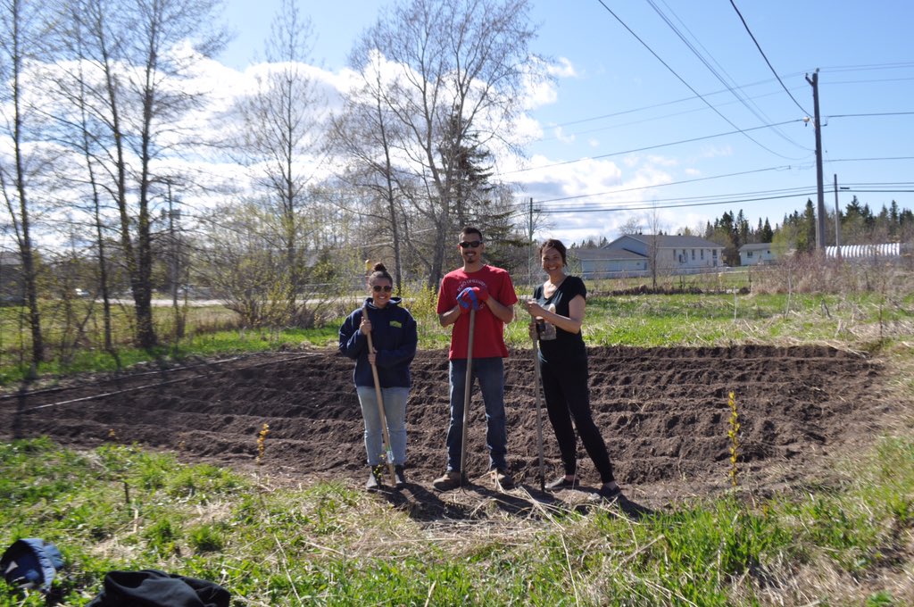 MichaelRobidoux's tweet photo. Nearing the end of my trip to Moose Factory. A lot of hard work, but it was great restoring the Healthy Babies Healthy Children garden, the community garden across from the Elders’ Complex, and working with community members building their own gardens. Great work team! https://t.co/IkcHaAJ93c