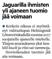 kariputtonen's tweet photo. @aamulehti Otatteko te kaikki otsikot konserninne(?) Iltalehdesta suoraan? Taistelette monissa asioissa tasa-arvoisemman tekstin puolesta, mutta kuinka auton merkki liittyy siihen, mitä penkin ja ratin välissä on tapahtunut? https://t.co/XRSLQR8Jn5