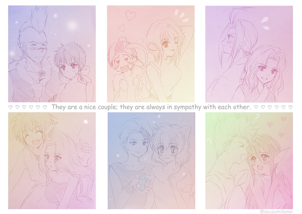 かない 六人衆の日 六人衆の六組のカップルを描きました この組み合わせ可愛くて大好きすぎる 六人衆の日 幽遊白書 酎棗 鈴駒流石 若幻 陣瑠架 凍小兎 鈴樹里