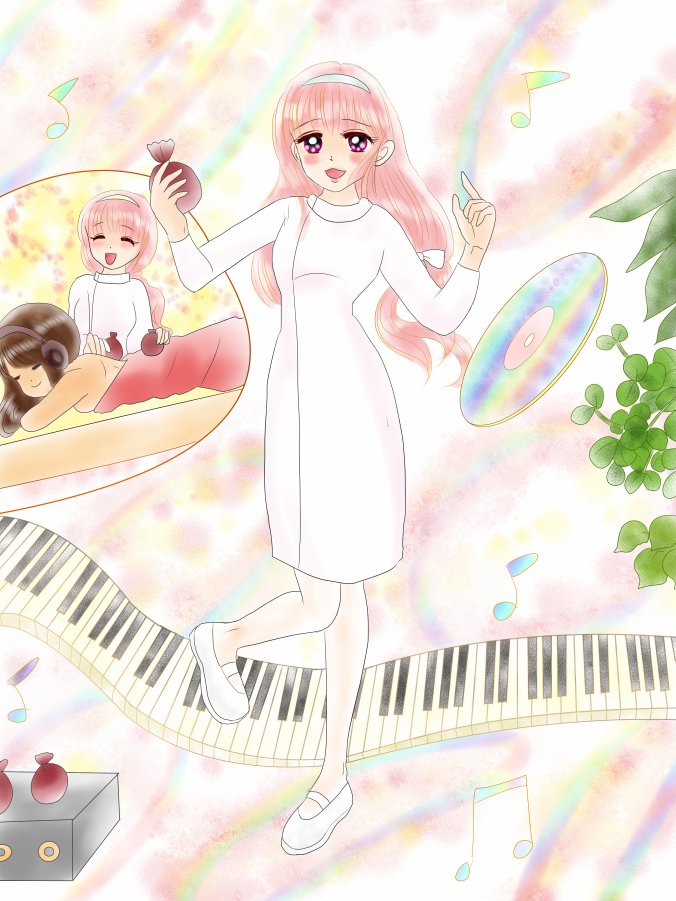 #楽器の日
福娘童話集様で描かせていただいた、
サウンドヒーリングファシリテーターという、
音楽の波動で心と体を癒すという少し珍しいお仕事の紹介漫画です(*'▽`*)
https://t.co/TSJp3GYC1v 