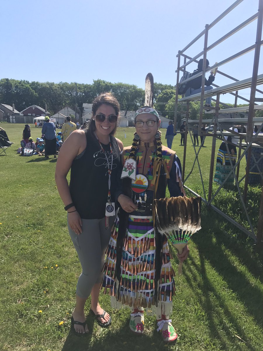 OlmsteadMcphail's tweet image. It was a perfect day for the @WinnipegSD Pow Wow. Such a beautiful event, celebrating achievement, collaboration and steps towards reconciliation... great job everyone! #WSDPowWow