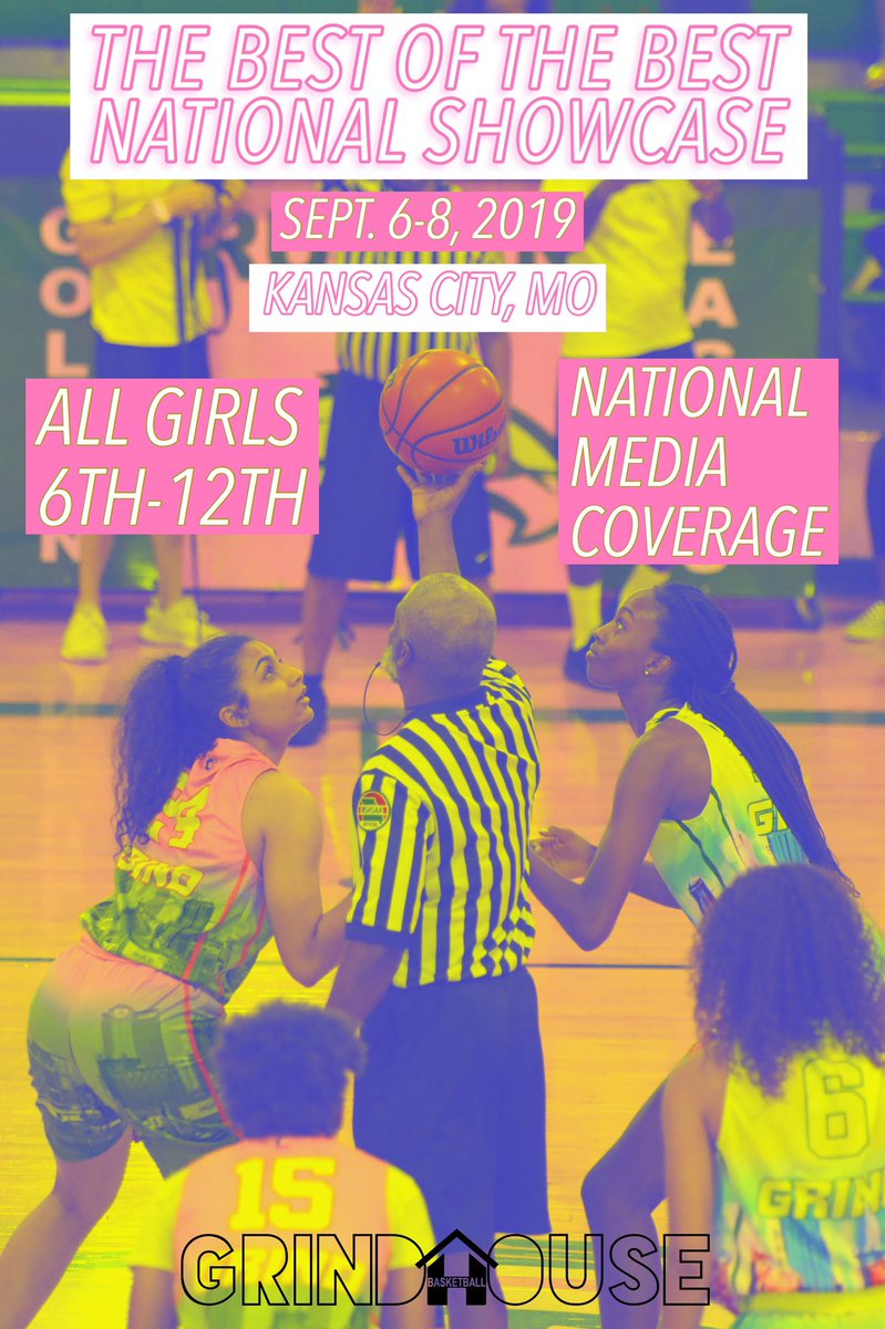 The weekend of Sept. 6-8 I’m bringing the BEST GIRLS in the COUNTRY (6TH-12TH) to Kansas City for THE BEST OF THE NATION. It’s going to be EPIC #GrindHouseBasketball #iTrainWithMarcusWalker