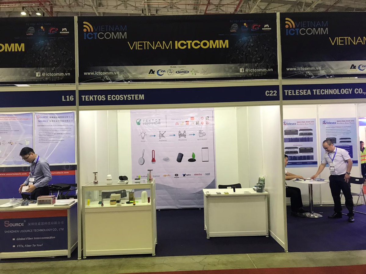TektosLtd's tweet photo. Tektos HK is in Vietnam!!!🤩🤟🥳
Catch us at the 4th ICTCOMM Vietnam in Saigon Exhibition and Convention Centre. We will be here from June 6-8. 😁
Don't forget to drop by at our booth (C22) to know about our awesome products and services 😉😉😉
Gặp bạn ở đó!!!
#ictcomm2019 https://t.co/XH4r9yxZMF