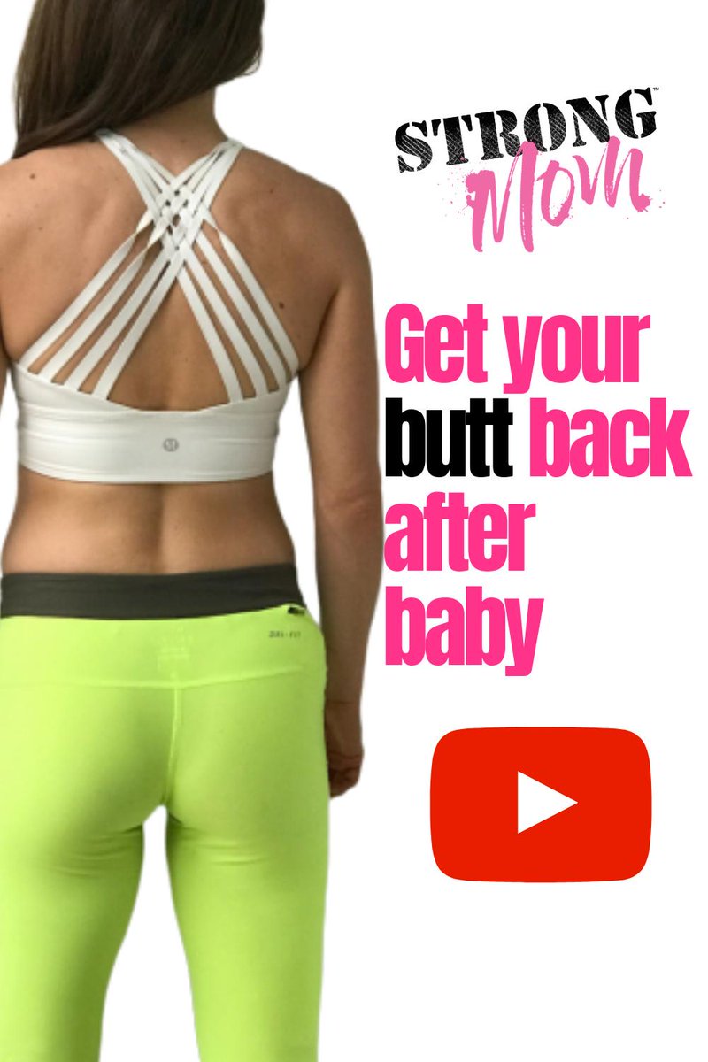 strongmom_ca's tweet photo. Time to get your butt back. Let me tell you how: https://t.co/EC12CFsraa #momjeans #mombum #nobutt #postpartum #postnatal #mom #newmom #butt #youtube #strongmom #posture #poorposture #postpartumchanges #booty #bootylift https://t.co/jp5WdpioQY