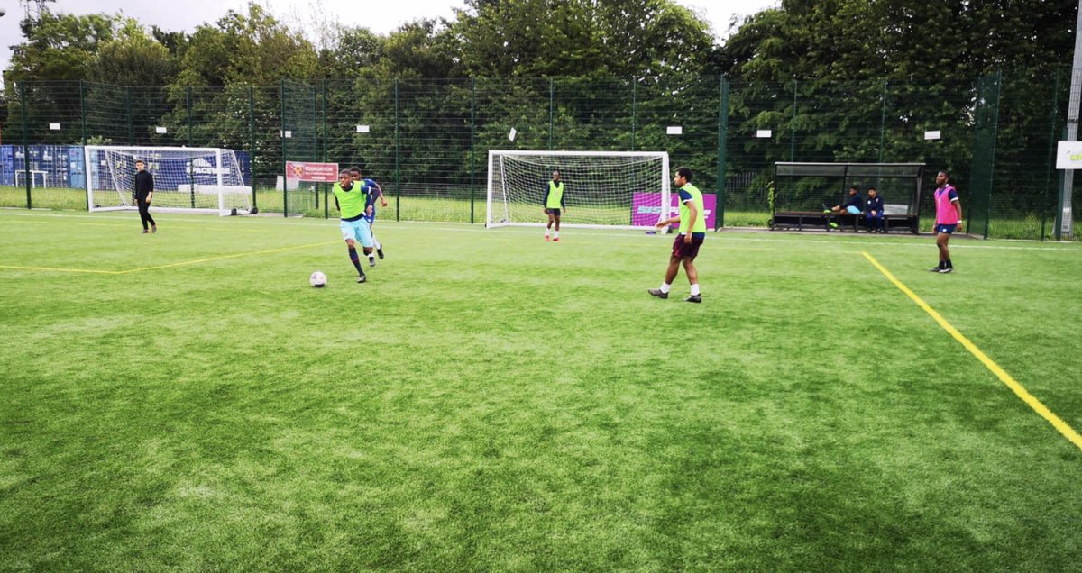 IconicSACandE's tweet photo. Great turnout for our NCC 11 a side tournament @HackneyCC trial, well done to all the students.  #soccer  #NCC #careersinsport #btecinsport #btecstudents #collegefootball #POST16 https://t.co/CvExTdL7nh