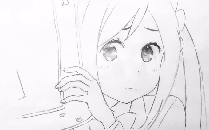 おは ざす

#ひとりぼっちのまるまる生活
#模写 