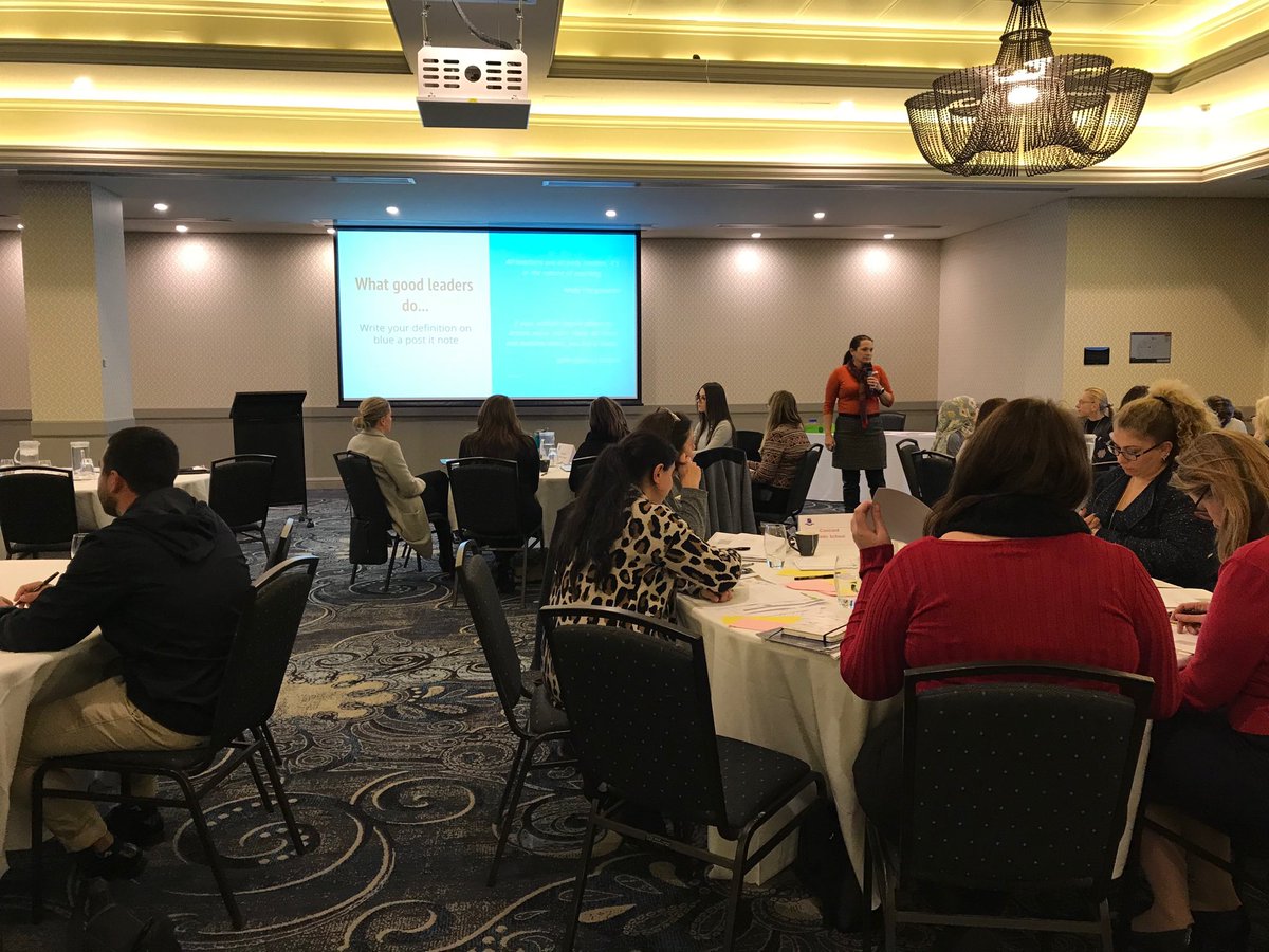 cathylucantonio's tweet photo. Sarah Jones working with exec & aspiring exec from 6 schools to unpack the leadership capabilities #Lead4Success @amanda_dawkins @Cookbb @BenHeinecke @MegaheyRod @NSWEducator https://t.co/gNXI0pqPTW