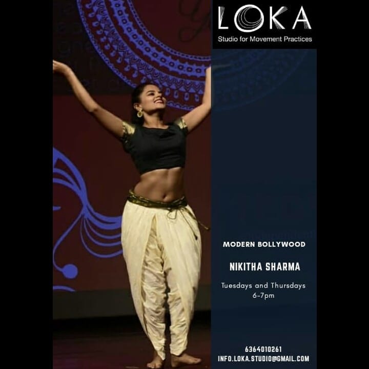 Lokastudio_'s tweet photo. Bollywood dance classes with Nikitha Sharma on Tuesdays and Thursdays from 6-7pm
Join her today!! Contact 6364010261 or DM for details
#LOKAstudioformovementpractices #VishwakiranNambi #NikithaSharma #bollywooddanceclasses #bangaloredancestudio #performance #performers #dance https://t.co/V0vn7Dve9k