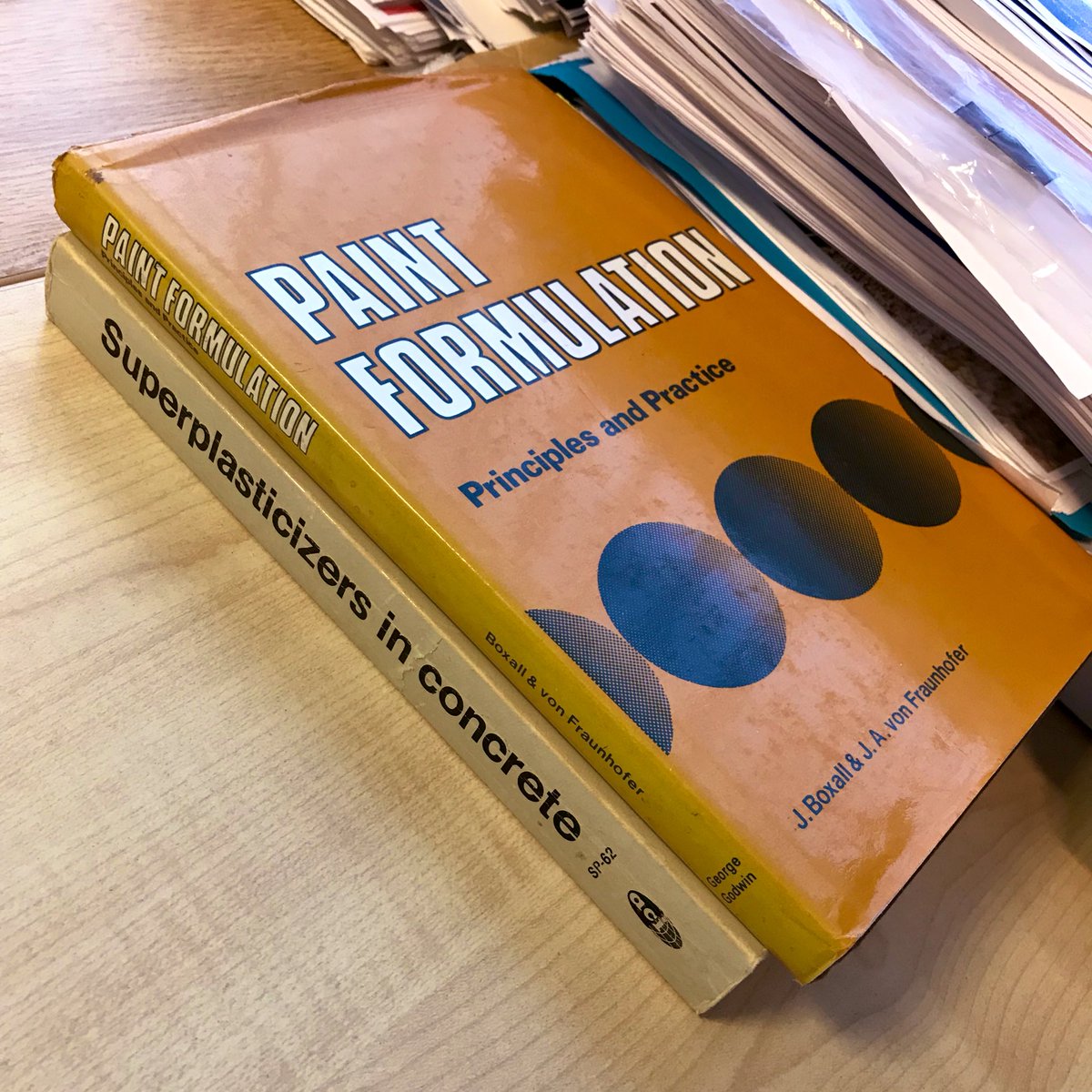 So yesterday I walk in to our Technical Managers office and see this on the table 😂 - I love our industry, but sometimes it can be a little boring, right?  #construction #concreterepair #concrete #building #technical #ThinkNufins