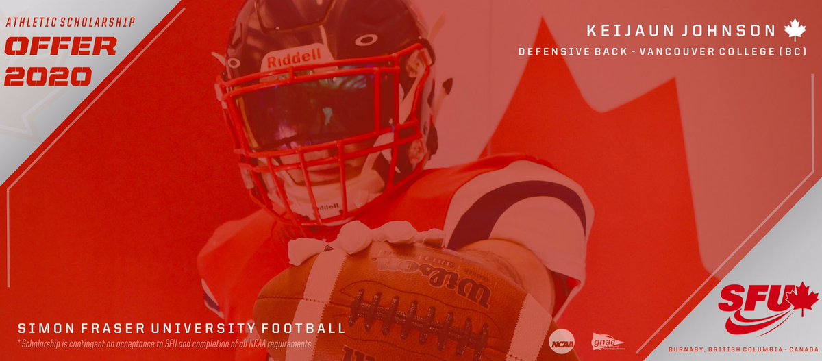 After having a conversation with <a href="/CoachTFord/">Thomas Ford Jr</a> I am blessed to receive my first offer from Simon Fraser University. #no2m0ke #ReptheLeaf 🍁