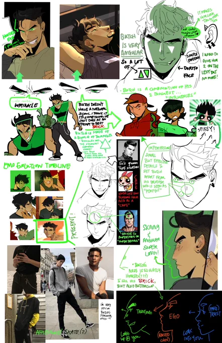 Butch character design lmao 