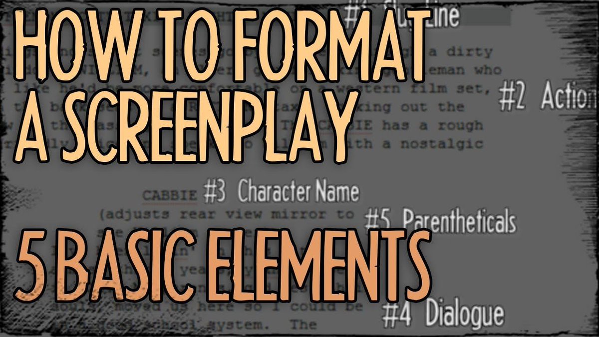 Screenworks_Aus's tweet image. Ever wondered how exactly you should format your Screenplay? 🤔 

Check out these tips from Indy Mogul on the 5 basic elements of Screenplay formatting!

buff.ly/2WJE1D0

#screenwriting #screenplay #screenplayformatting