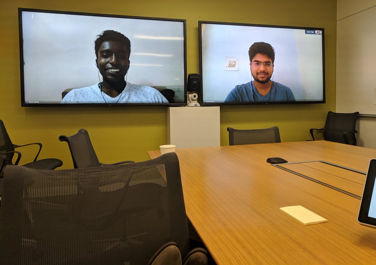 👩💻 Paige Bailey (@dynamicwebpaige) on Twitter photo ✨📊 Meet Param and Victor, two of our <a href="/TensorFlow/">TensorFlow</a> organization @GSOC students! (<a href="/UofR/">University of Rochester</a>, #PuneCollege)
The two of them are building out a traditional machine learning package in <a href="/SwiftLang/">Swift Language</a>, advised by <a href="/rxwei/">Richard Wei</a> and Dan Zheng. Stay tuned for several <a href="/GoogleColab/">Colaboratory</a> notebooks! 😁✨ ✨📊 Meet Param and Victor, two of our <a href="/TensorFlow/">TensorFlow</a> organization @GSOC students! (<a href="/UofR/">University of Rochester</a>, #PuneCollege)
The two of them are building out a traditional machine learning package in <a href="/SwiftLang/">Swift Language</a>, advised by <a href="/rxwei/">Richard Wei</a> and Dan Zheng. Stay tuned for several <a href="/GoogleColab/">Colaboratory</a> notebooks! 😁✨