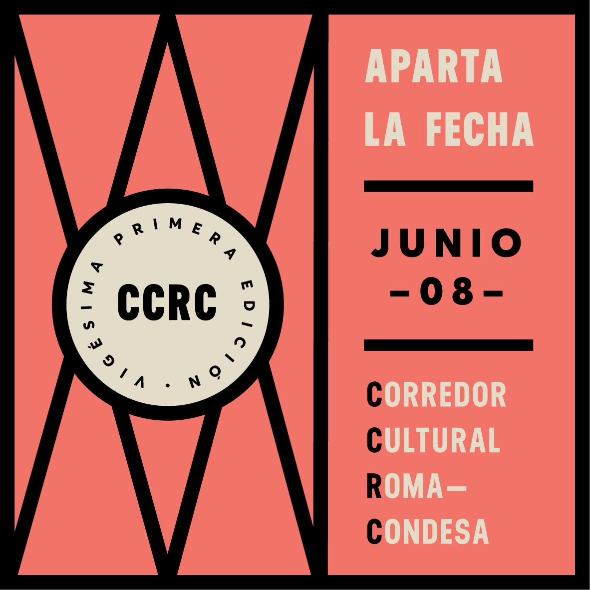 ¡Celebremos los 10 años del Corredor Cultural Roma Condesa, los esperamos el 8 de junio en el hotel Condesa DF!
