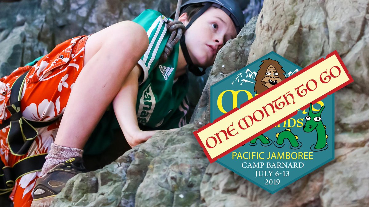 PacificJamboree's tweet image. Well, would you look at that! We're one month away from #PJ2019! How excited are you?! We're pretty excited to welcome all of you!