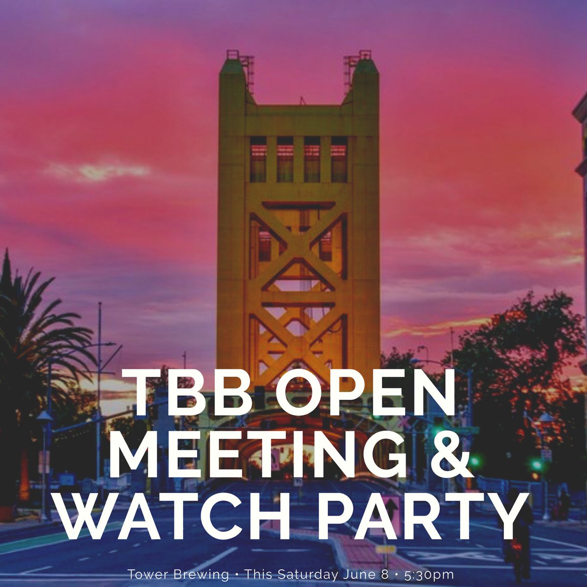 Sac_Battalion's tweet image. The TBB Open Meeting &amp;amp; Watch Party is this Saturday. The match vs New Mexico starts at 6:30pm, but if you’d like to attend the TBB Open Meeting, we’ll gather at 5:30pm. We'll also have your preordered TBB Pride and Crest shirts for pick up. Thanks to @TowerBrewing for hosting!