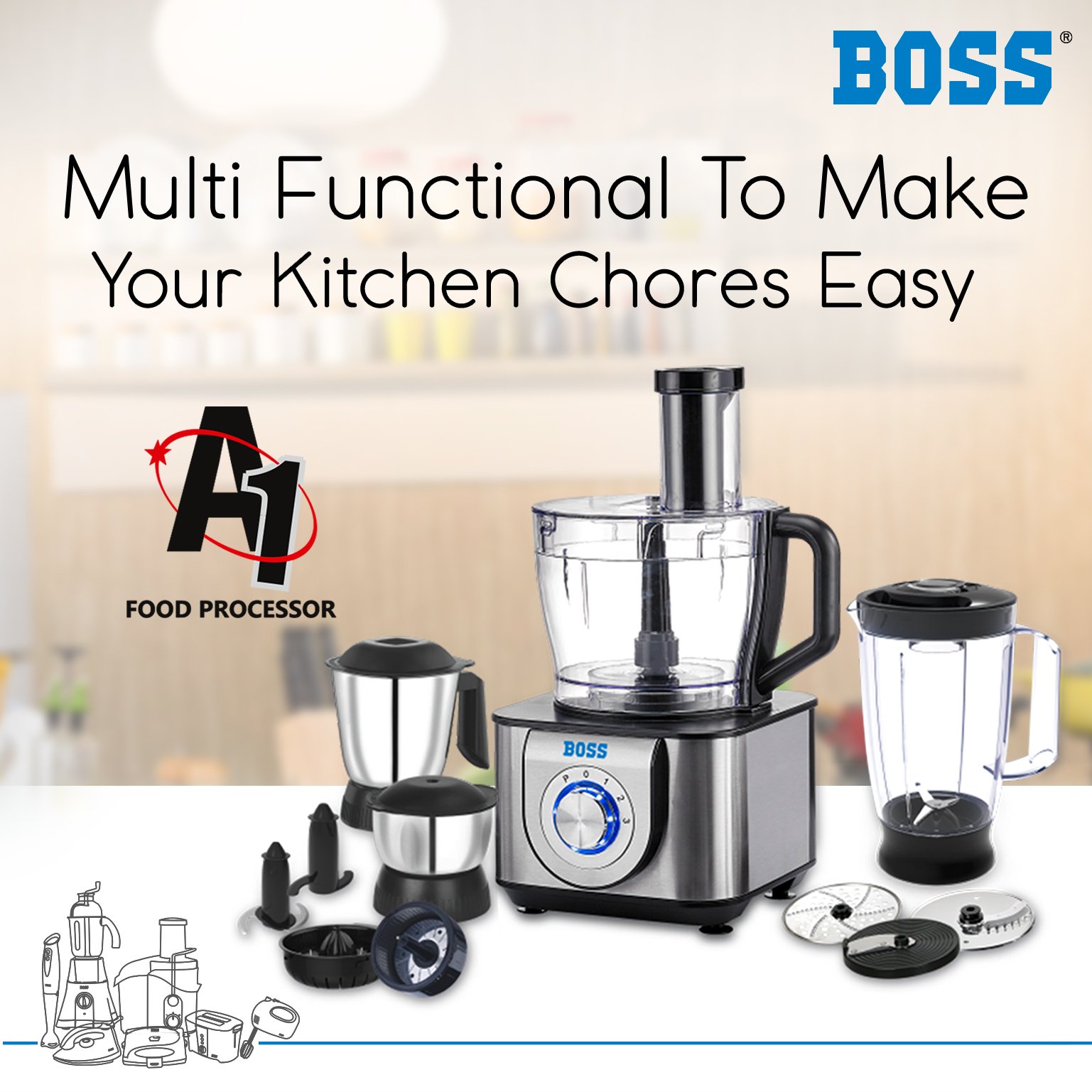 Boss kitchen appliances discount