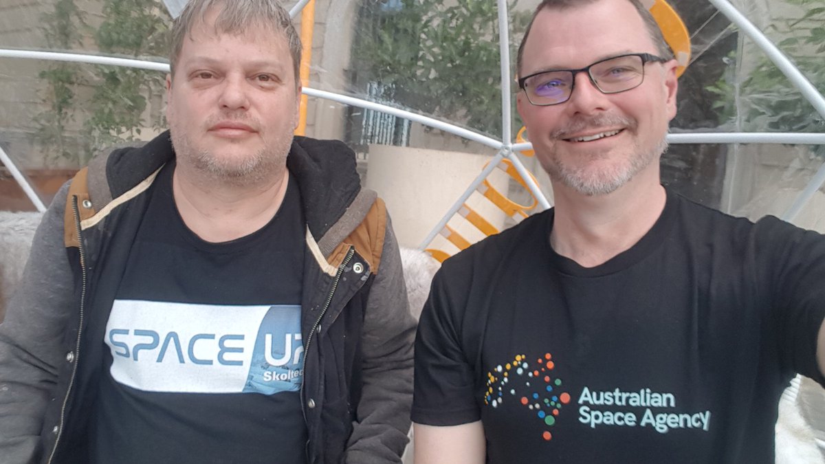 josuhakeegan's tweet photo. I got a chance to speak with the CEO of @SpaceportAus John Moody!! Watch out @RocketLab
...the Aussies are on our way!
Interview coming soon to YouTube with exclusive updates on my Patreon page: https://t.co/LcGJLsKd2g
#Go4LaunchAus #Go4Launch https://t.co/PZdih8XA0J
