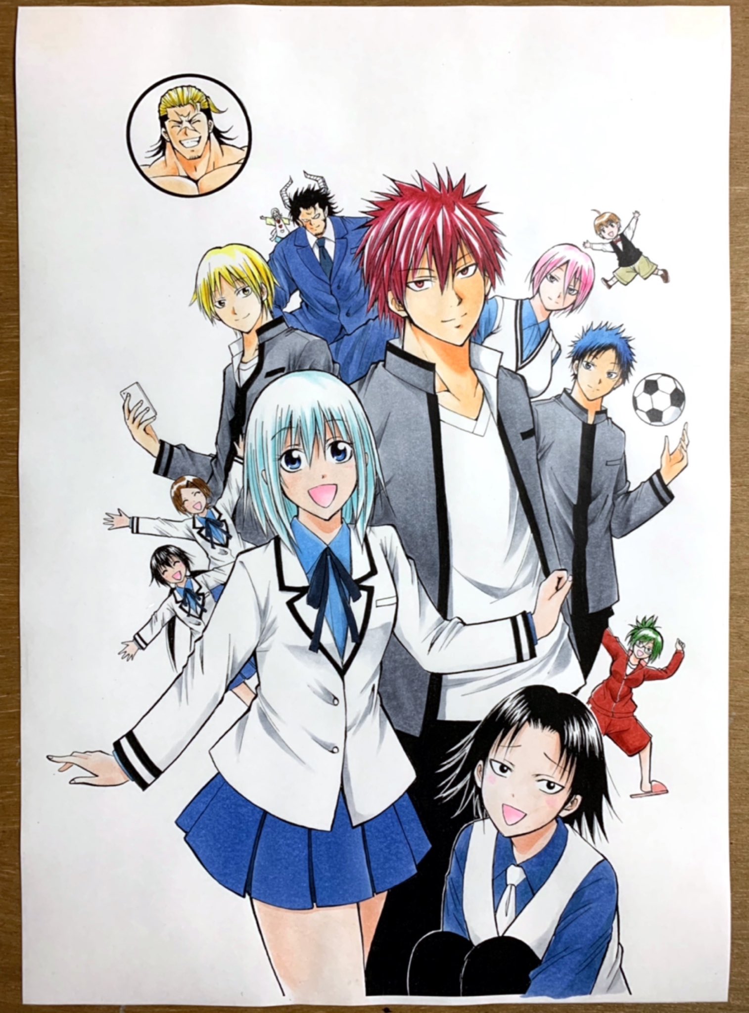 いづみかつき 鬼のようなラブコメ 5巻発売中 部活 好きじゃなきゃダメですか 18年ドラマ化 鬼のようなラブコメ 最終回です 自分が面白いと信じる王道少年マンガを描き貫きました 2人の担当さん アシスタント 応援してくださった読者の