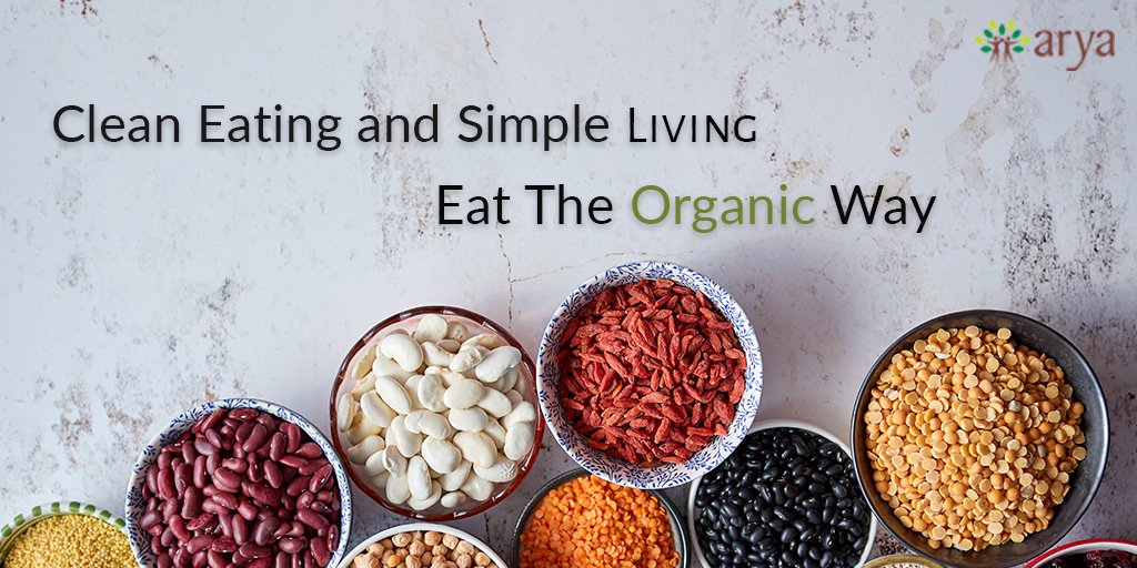AryaOrganic's tweet photo. Eating a simple diet will improve health, relieve stress, and make you happier. Eating clean and organic food help with the digestion and support the environment immensely. Both your wallet and your body will thank you.

#SpreadingWellness #AryaFarm #AryaOrganic #CleanEating https://t.co/5a5vYlkWQY