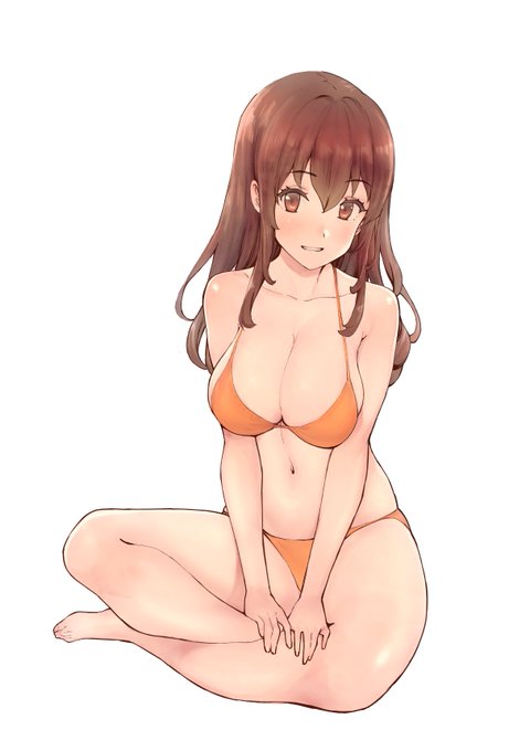 エアブラシを発見したのでグラビア見ながら実験
早いしいいかも 