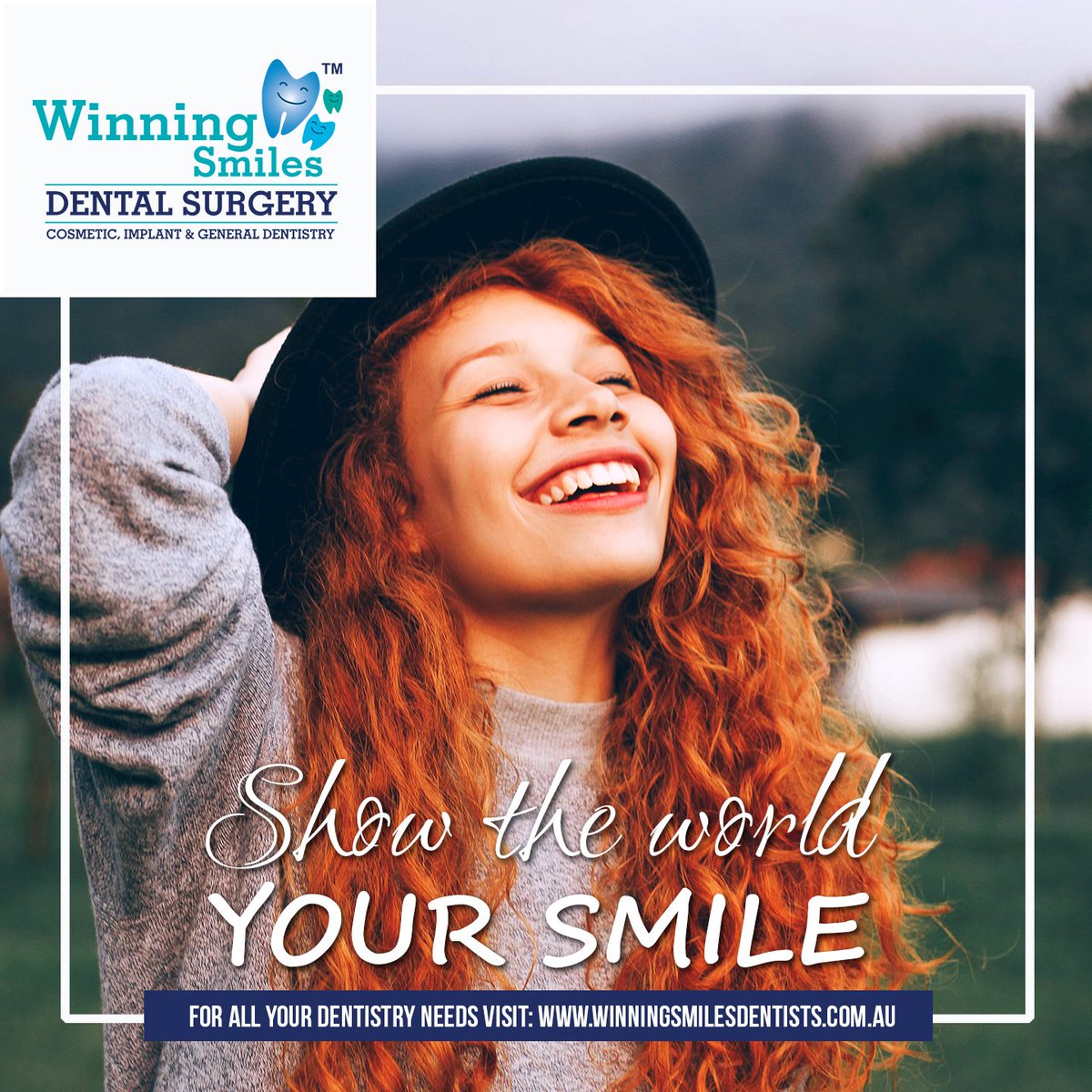 WinningsSmiles's tweet image. Put on your winning smile and share your smile with the world! #WinningSmiles #ShareYourSmile #freedomtosmile