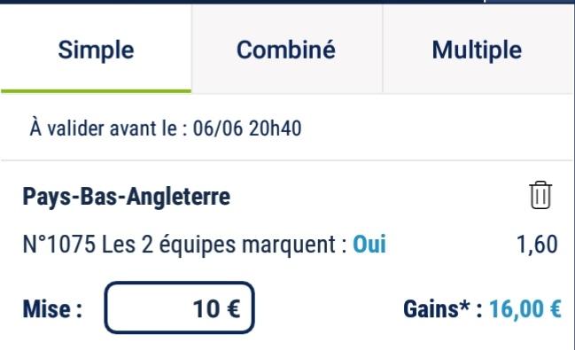 AzayPronos's tweet image. Prono Foot du 06/06 ⚽

Ligue Des Nations

Confiance 75%

#TeamParieur