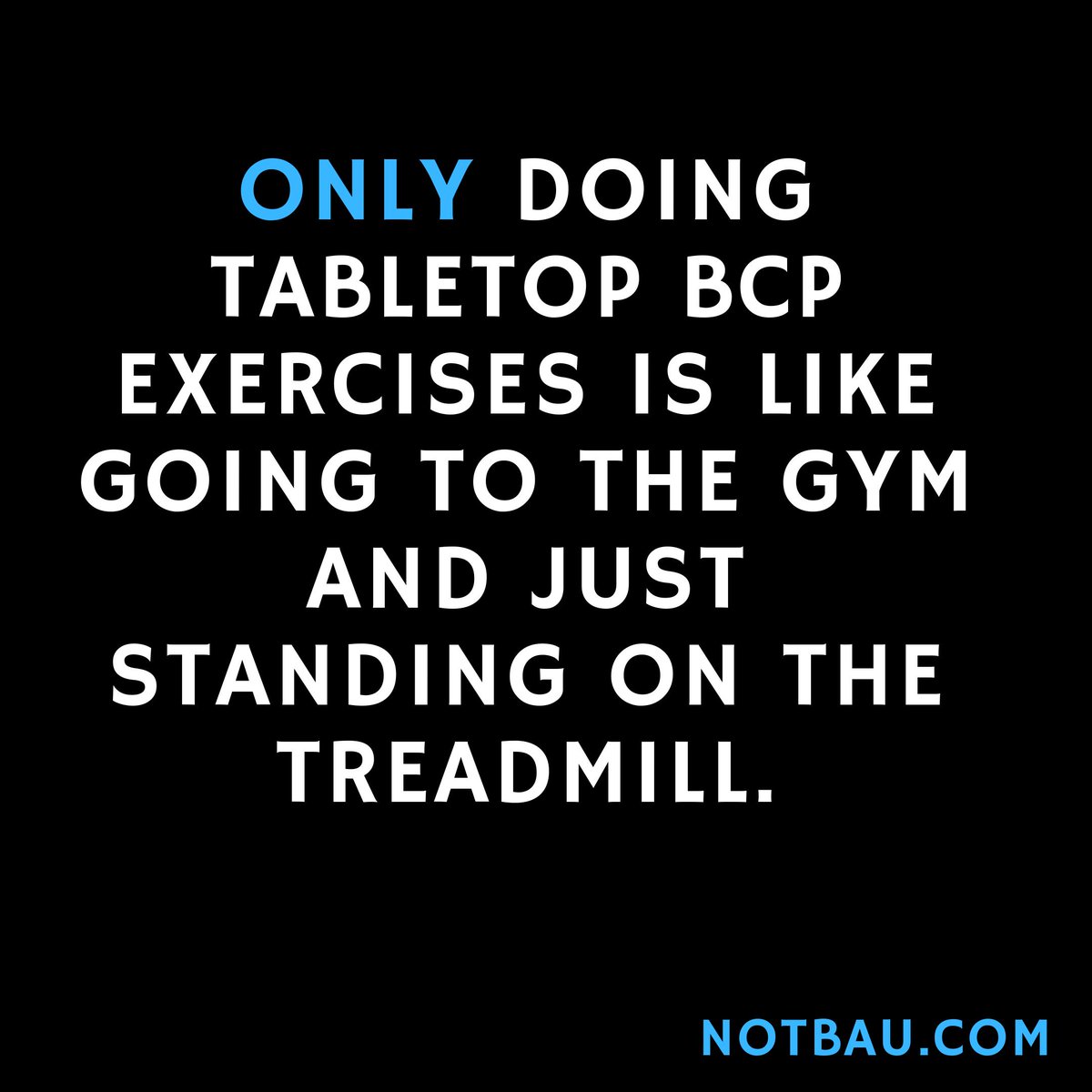Tabletop exercises are very popular &amp; have a place in business resilience programs, but at what cost? Do you have an imbalance between resilience program compliance &amp; your potential business resilience capability? #businesscontinuity #disaster #crisismanagement #emergency #crisis