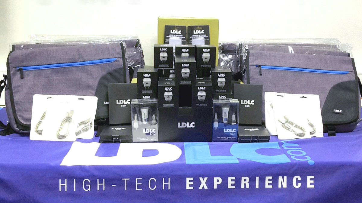 popsyteam's tweet photo. VIP 2019 #demoparty - 20th Anniversary main prizes, thanks to @LDLC ! Shine your prods ! (we accept remotes) #demoscene https://t.co/XtnWr1DSri