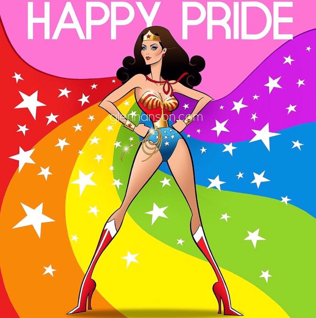Happy Pride Everyone. This amazing art is by Glen Hanson. Thanks for sharing this <a href="/ChristieMarston/">Christie Marston</a>