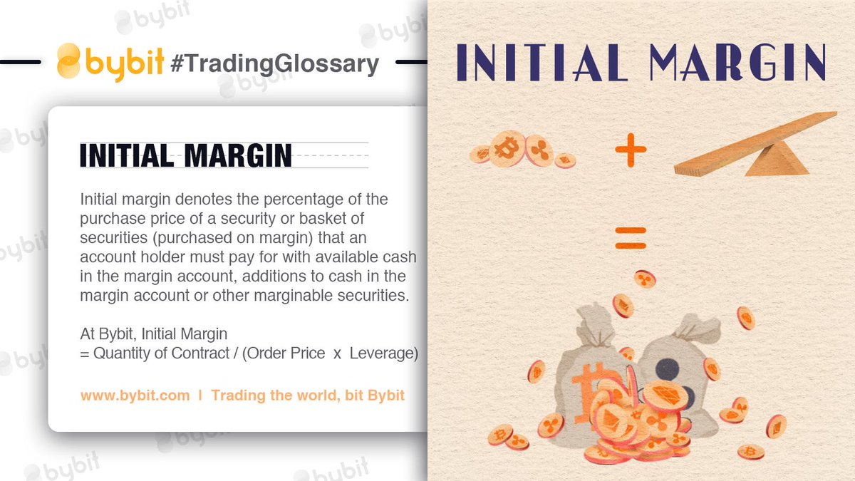Bybit_Official's tweet image. Learn about Initial Margin with the #Bybit #TradingGlossary

At Bybit we want to educate our traders and grow together with you. 

Read more:
help.bybit.com/hc/en-us/artic…

Try your first margin trade for free with a $10 welcome bonus:
bybit.com/bonus