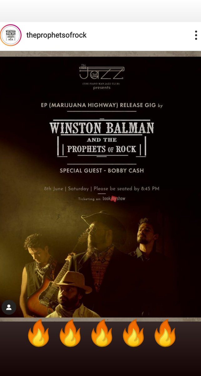 Our prez @winstonbalman performs live this Saturday night at The Piano Man @TPMcafes, featuring Bobby Cash! Don't wait till it's house full!
#wbpor #livemusic #Delhi #delhinightlife #winstonbalman #theprophetsofrock #UrbanGypsiesMC