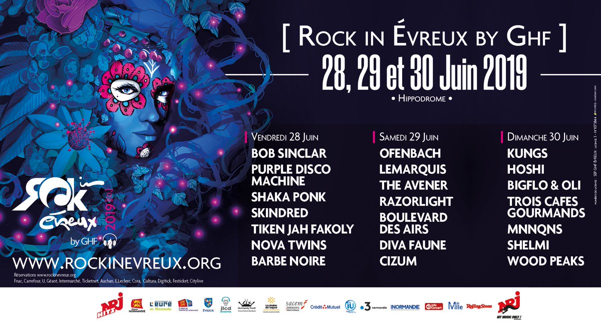 Bande_Annonce_C's tweet photo. #JeuConcours 🎸La bac te fait gagner un pass trois jours pour le festival @RockinEvreux !!! Pour profiter de cette prog exceptionnelle c'est très simple : Follow notre page, retweet ce post et tague ton partneer in crime ! 😎🍀
#evreux #rock #RIE19 #rockinevreux #Festival https://t.co/duY3V1bwyU