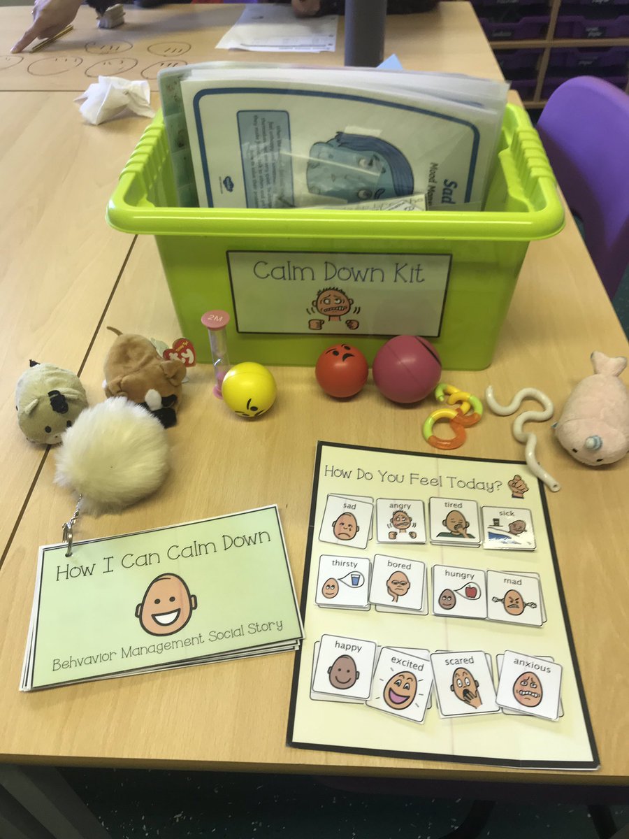 Outreach_ICPSS's tweet photo. 10 things to include in your calm down kit.
There are lots of different things that you can include in a calm down kit to help anxious children to calm. 
Teach the children how to use it when they are calm and offer it whenever they are experiencing moments of anxiety or stress. https://t.co/lsSE1tbWsF