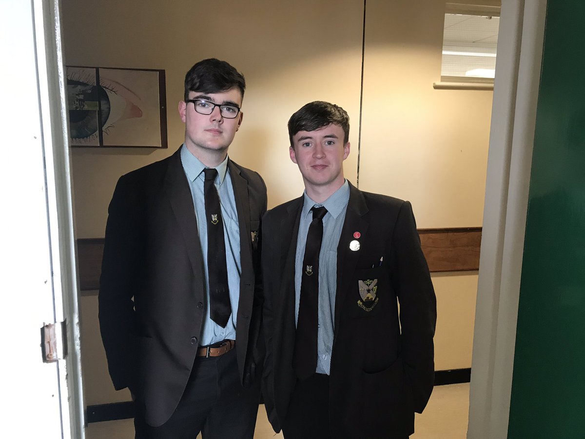 An emotional day as two of our year 14 pupils had their last day in CPC! #lookingsmart #theboys