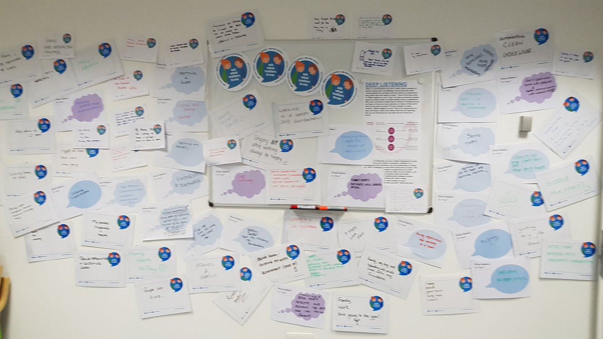 #WMTY19 making meaningful connections and encouraging deep listening.