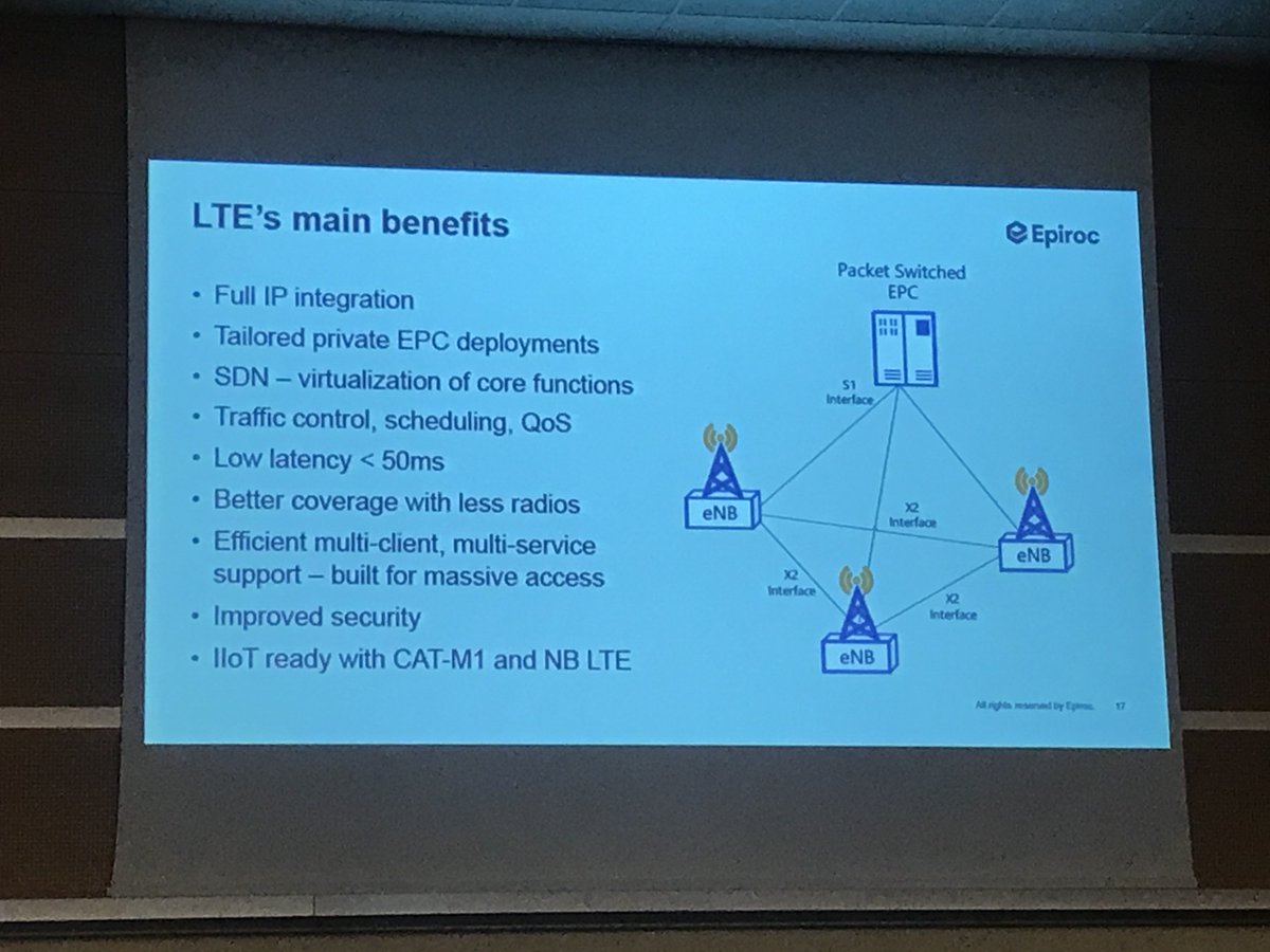 im_mining's tweet image. #APCOM2019: Wesley Santos from @epirocgroup asks what does #LTE mean for #mining? Moving away from #WiFi's limitations &amp;amp; achieving #sustainable &amp;amp; reliable #sitewide #coverage &amp;amp; #connectivity with improved #datasecurity &amp;amp; no reliance on the #telecomms provider #futureofmining #5G
