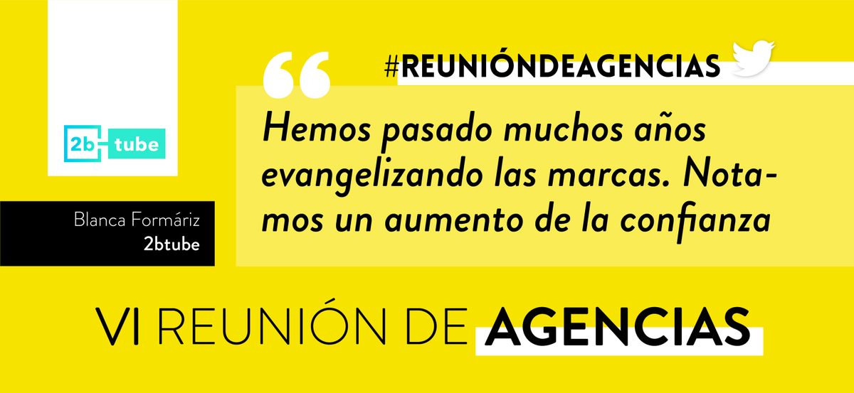 aulaCM's tweet photo. Hemos pasado muchos años evangelizando las marcas. Ahora notamos un aumento de la confianza respecto al año pasado @2b @bformariz #ReuniondeAgencias https://t.co/32gIjpdEn7