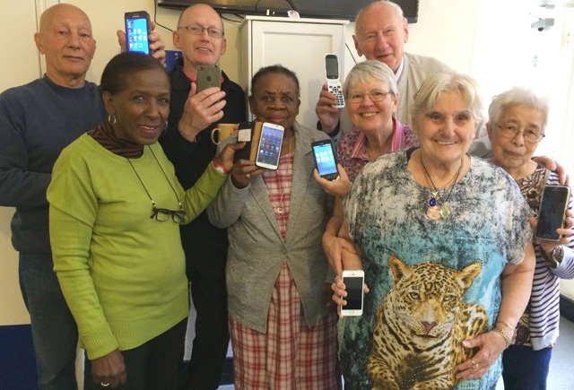IPFOfficial's tweet image. See happy students at the Islington Pensioners Forum IT/Smartphone class. A bunch of whiz kids in the making!!
