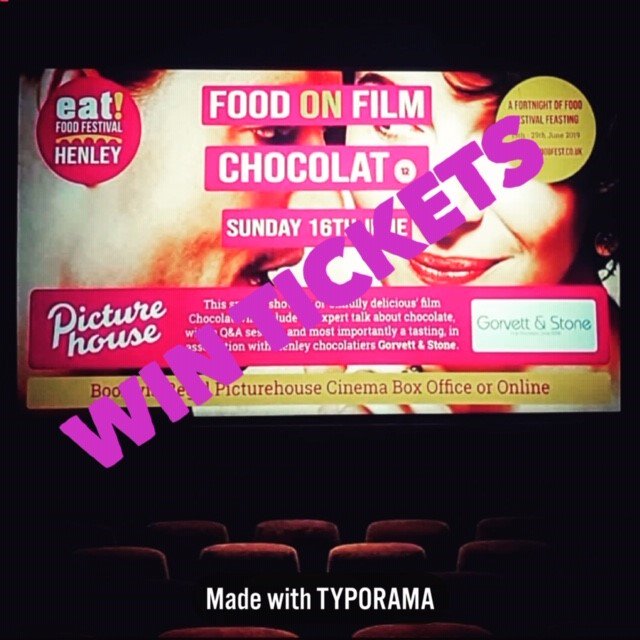 GorvettandStone's tweet photo. Head over to our Instagram or Facebook page to be in with a chance of winning tickets to the screening of Chocolat at @RegalPH and handmade chocolates! #henleyonthames #competition #wintickets #winchocolate https://t.co/mpCNIMzbZu