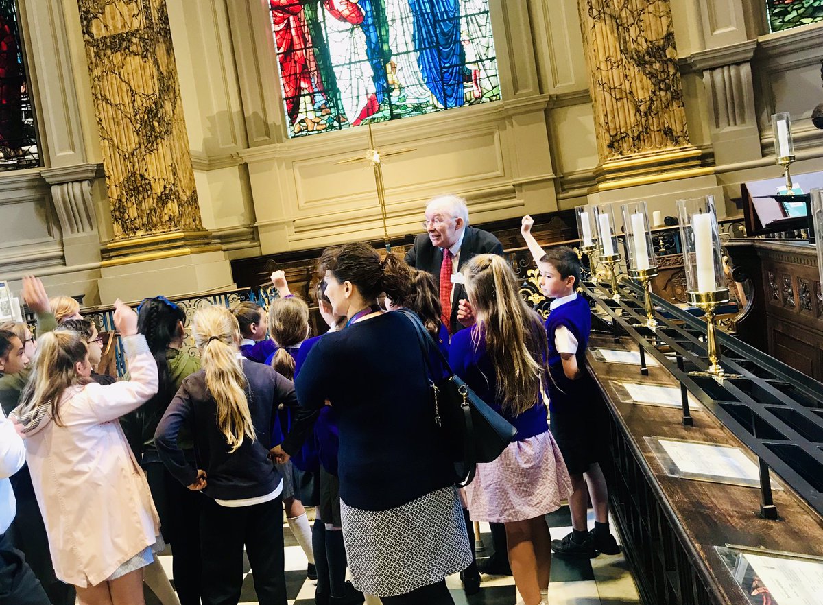 bhamcathedral's tweet photo. A big welcome to children and staff from St Peters and St John’s C of E Primary Academy Schools for attending today’s #PentecostService. A fun and informative day. #CathedralLife #50days #endofEaster #visitus #comeandsee https://t.co/W6ui6UNpJr