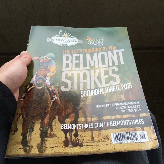 4 years ago today I was at the Belmont Stakes. Got to witness our first Triple Crown winner in 37 years. I will never forget the roar of the crowd when American Pharoah was coming down the home stretch. The grandstands were shackling. #BelmontStakes #Belmont151