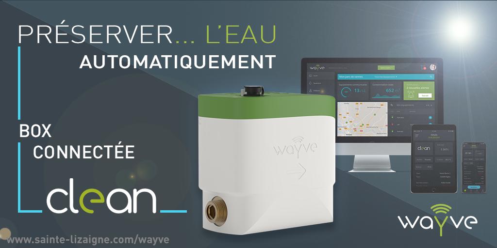 WAYVE4's tweet photo. Pour réguler la qualité de l'eau (CVM, eau stagnante, circuits fermés...), découvrez la box CLEAN.  
Une solution clé-en-main automatiser les purges sur réseau d'eau. 💧 + d'infos : https://t.co/q1J3H41Yyg  
_ WAYVE est une marque de @SainteLizaigne https://t.co/tIX9wB5OaR