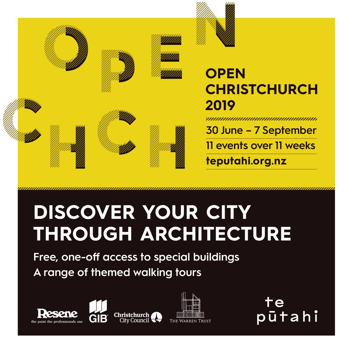 We're excited about this new winter programme. Discover Ōtautahi/Christchurch through architecture. #architecture #Christchurch