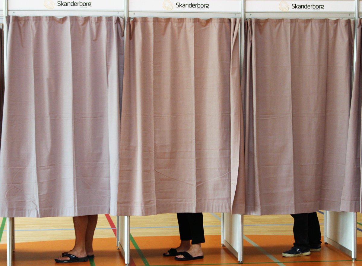 Stemmeprocenten landede på hele 89,42 procent i Skanderborg Kommune – vist den højeste stemmeprocent i Jylland og en af de højeste i landet #fv19 #dkpol #dkkompol #kompoldk