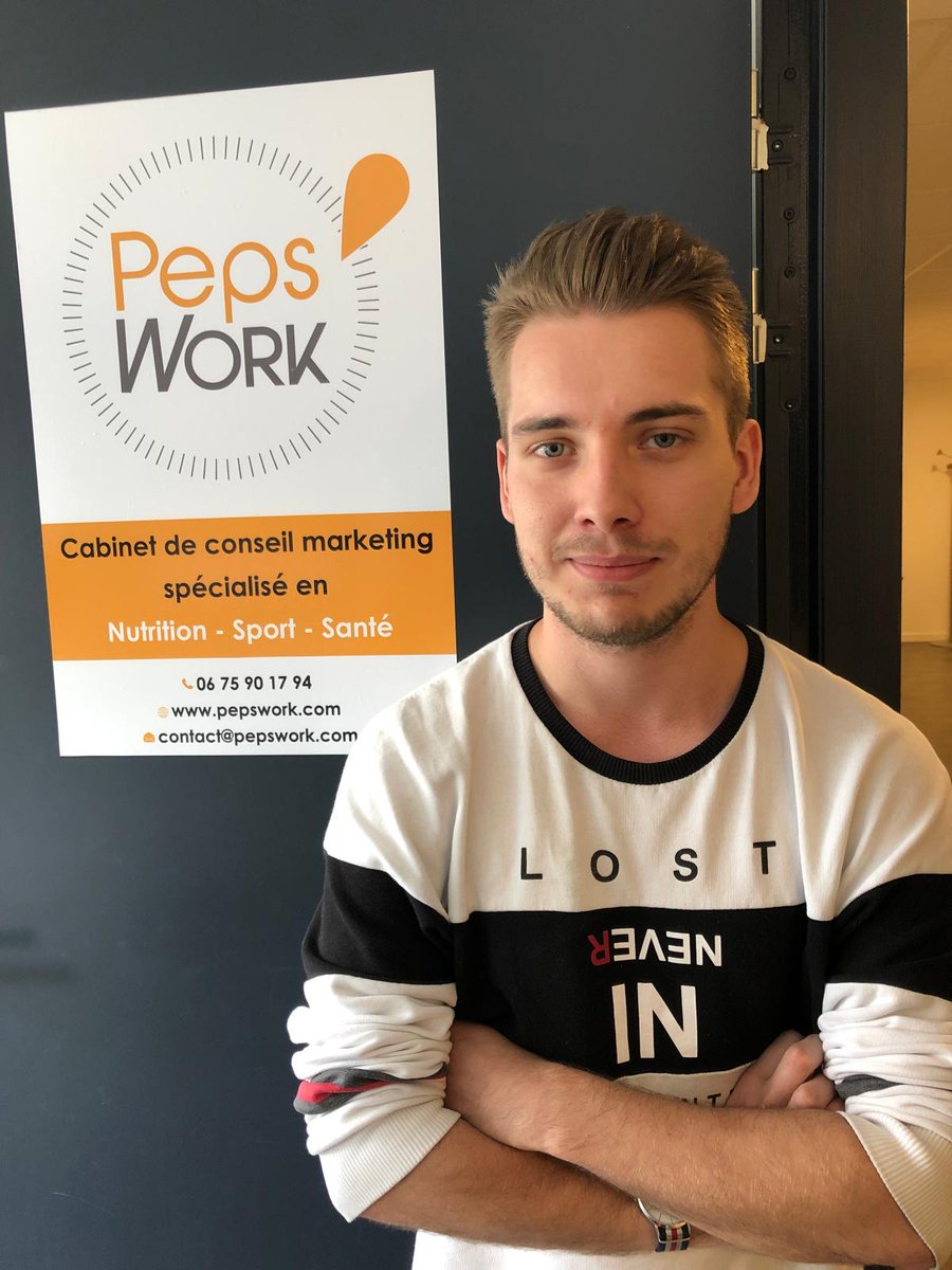 PepsWork's tweet photo. Une nouvelle recrue pour PepsWork est arrivée! Thomas, étudiant en ingénierie de la #santé, nous rejoint pour son #PepStage de 8 semaines. Il s'investit avec dynamisme sur nos études de marché et autres projets de #marketing et d'#innovation. Bienvenu dans notre #PepsTeam ! https://t.co/BHvGceyq82