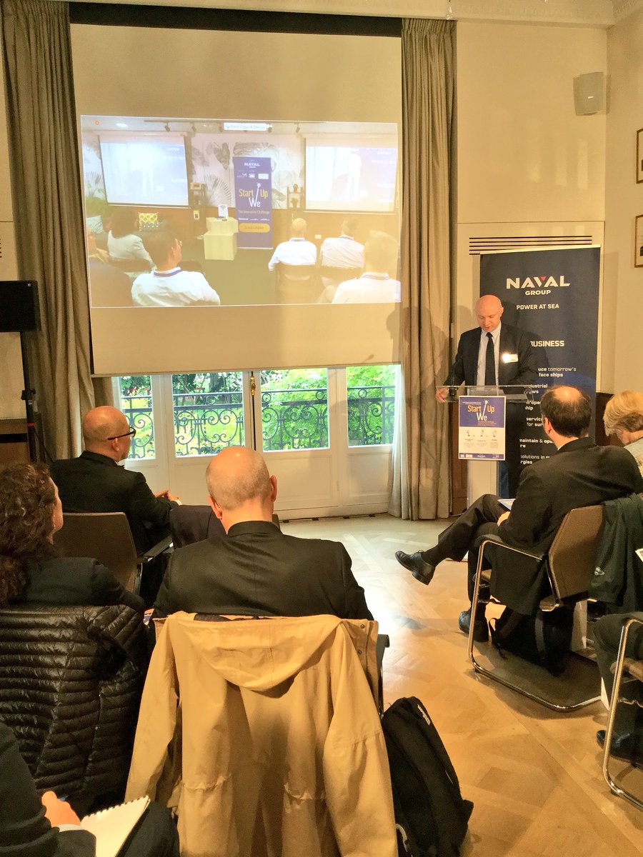 navalgroup's tweet photo. 🇸🇬Today, @navalgroup hosts the fourth edition of #StartWeUp in #Singapore.
💡During this plenary session #SMEs will showcase their innovations and attend #B2B meetings.
The event is broadcast at the Singaporean Embassy in #Paris. https://t.co/rJrXjjM2Xi